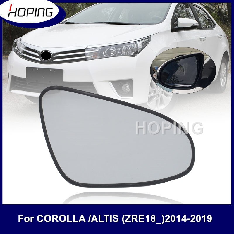 Hy vọng ống kính gương chiếu hậu bên ngoài cho toyota corolla /altis zre18 2014 2015 2016 2017 2018 2019 kính gương chiếu hậu bên