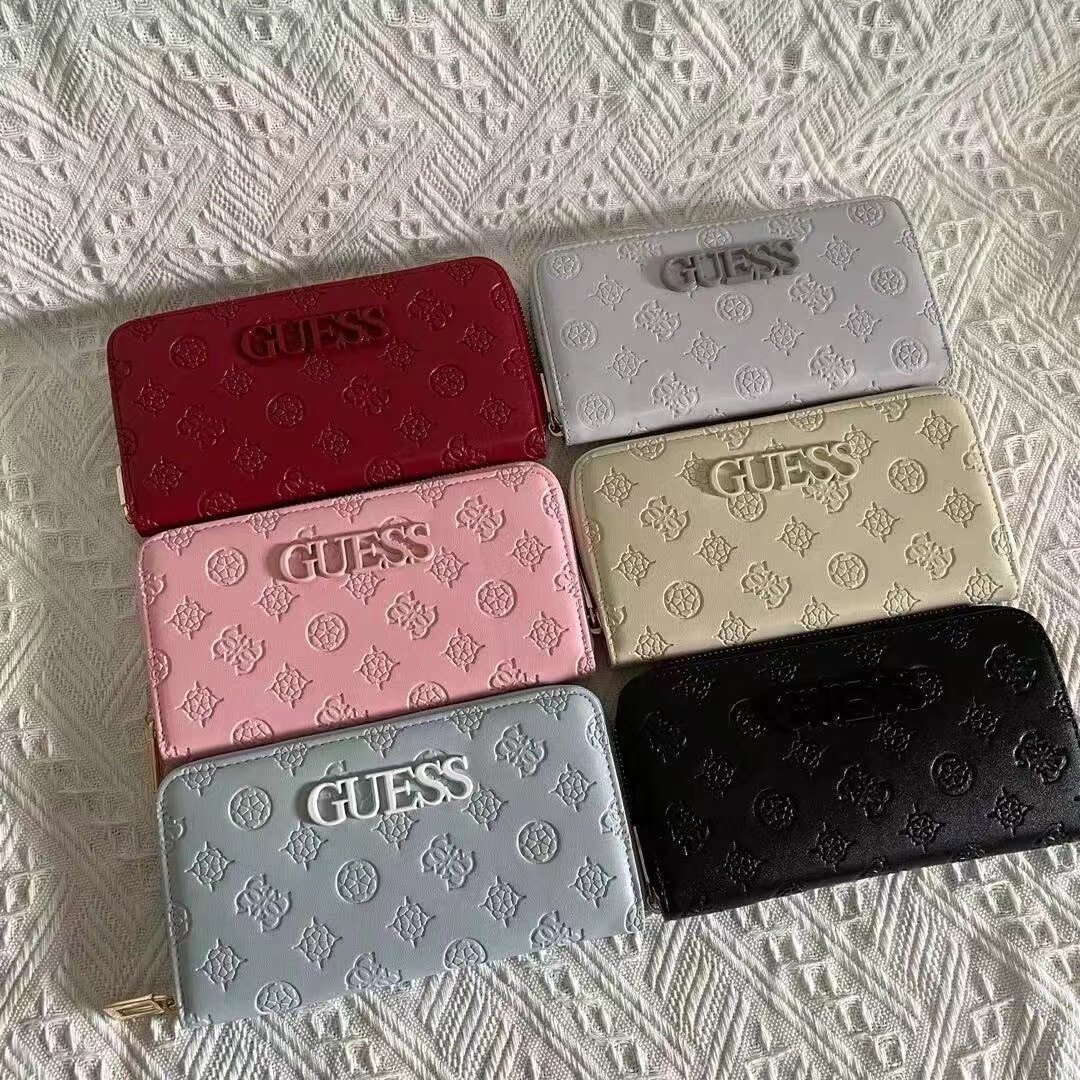 Guess Zip Long Purse Wallet