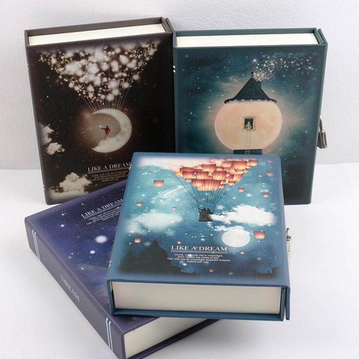 "Like a Dream" Lockable Diary Journal - Gift Boxed