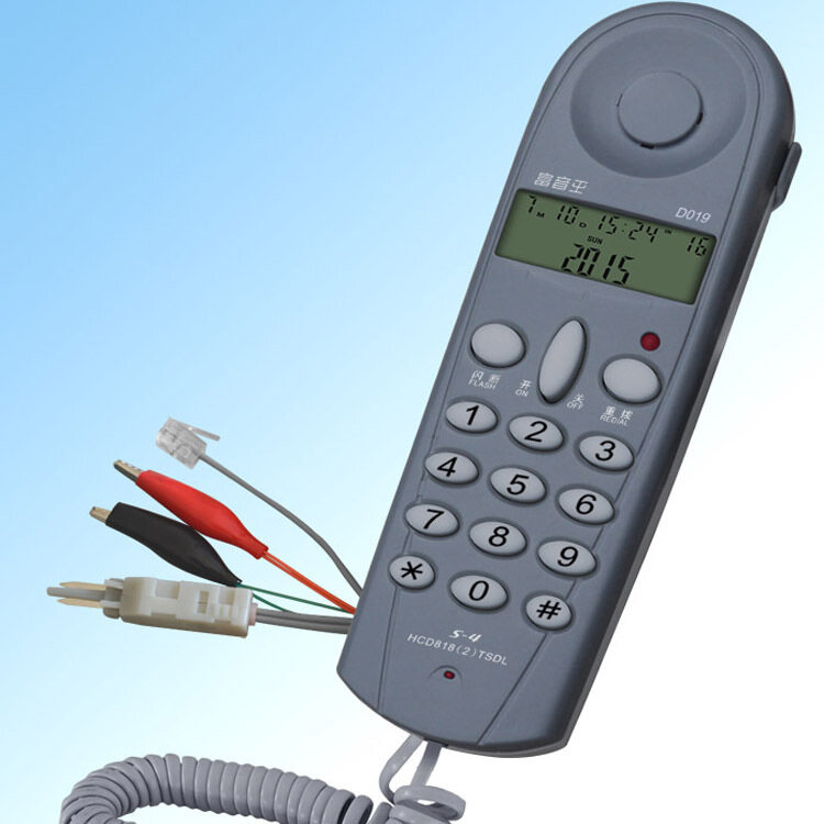 Thiết bị kiểm tra mông điện thoại công cụ lineman bộ cáp mạng kiểm tra thiết bị chuyên nghiệp c019 đối với lỗi đường dây điện thoại