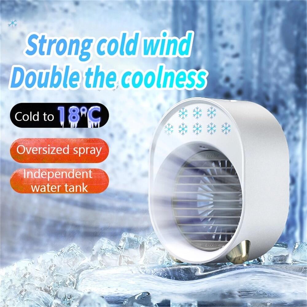 Fan】พัดลม USB ขนาดเล็กพกพา,เครื่องทำความเย็นด้วยอากาศสำหรับบ้านสำนักงานห้องตั้งโต๊ะเครื่องฟอกอากาศ