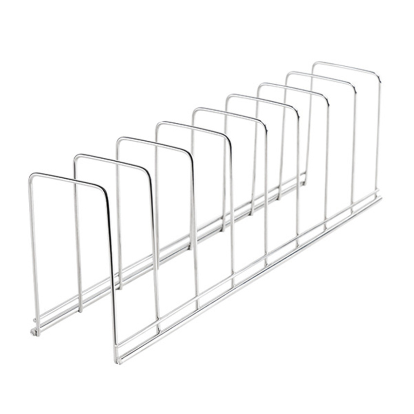 [100% Chính Hãng] Giá Để Nắp Nồi Giá Xếp Nắp Chảo Giá Sắp Xếp Tủ Chén, Giá Xếp Đồ Nhà Bếp Cho Nắp Nồi, Đĩa, Thớt, Dụng Cụ Làm Bánh, Giá Làm Mát, Khay Phục Vụ, Thép Không Gỉ, Gói 1