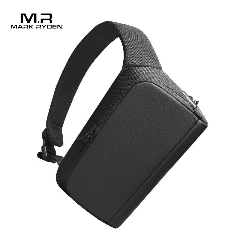 Túi đeo chéo chống nước màu đen Mark Ryden MR8893