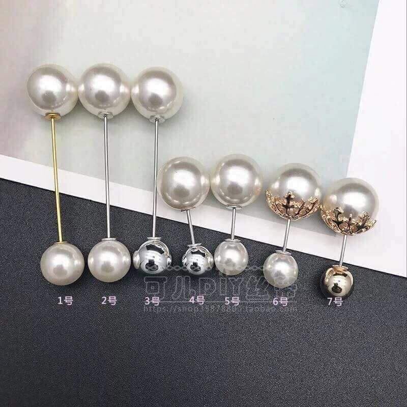 Set 7 mẫu cài áo giả ngọc trai
