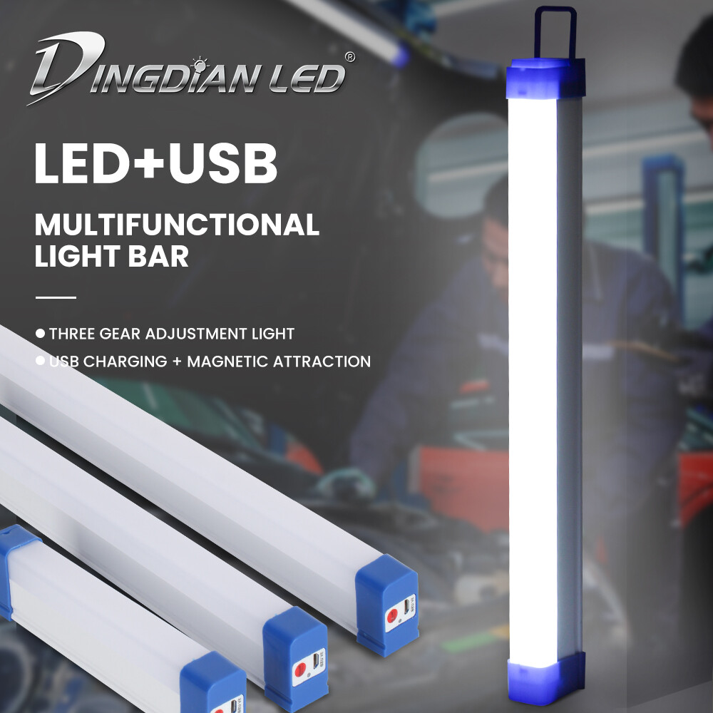 DingDian LED DC5V Đèn LED USB Có Thể Sạc Lại Ánh Sáng Khẩn Cấp Nghiên Cứu Đèn 5W 10W 20W Đa Chức Năng Ánh Sáng Cho Trong Nhà Nghiên Cứu Làm Việc, Ngoài Trời Cắm Trại Câu Cá Đi Bộ Đường Dài Ánh Sáng