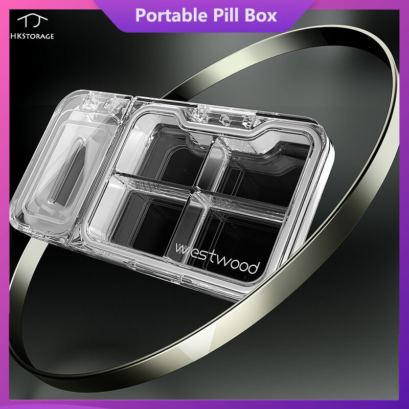 HKStorage Hàng Hóa Tại Chỗ Pill Cutter Pill Ngăn Sub-Nghiền Thuốc Y Học Sub-Đóng Gói Hộp Thuốc, Máy Cắt Nhỏ Cầm Tay Tại Nhà, Miracle Y Học