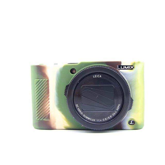 【Old A Hardware】 Silicon Mềm Da TPU Cơ Thể Cao Su Vỏ Bao Máy Ảnh Bọc Hoàn Toàn Cho Panasonic Lumix D