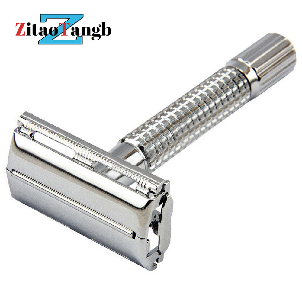 Zitaotangb®Người Đàn Ông Cổ Điển Của Nhãn Hiệu Đôi-Đã Cắt Cạnh Dao Cạo Tóc Loại Bỏ Blade Beard Tông Đơ Máy Cạo Râu