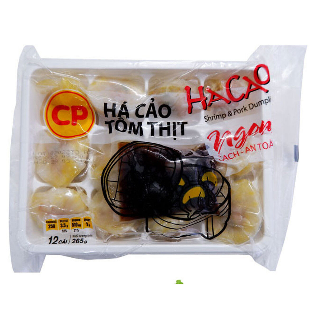 Há cảo tôm thịt cp - loại 265g