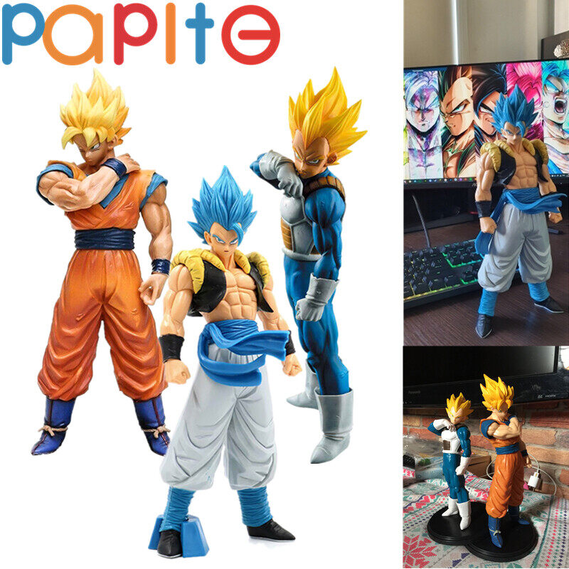 Papite【trong Kho 】 Vegeta Kakarot 89 Vegeta Goku Anime Rồng Gogeta Mô Hình Anime Bằng Nhựa PVC Super Saiyan Grandista Figma Xanh Gogeta Goku Làm Bằng Tay Mô Hình PVC Nhân Vật Phim Hành Động Thích Hợp Cho Món Quà Sinh Nhật Hoàn Hảo