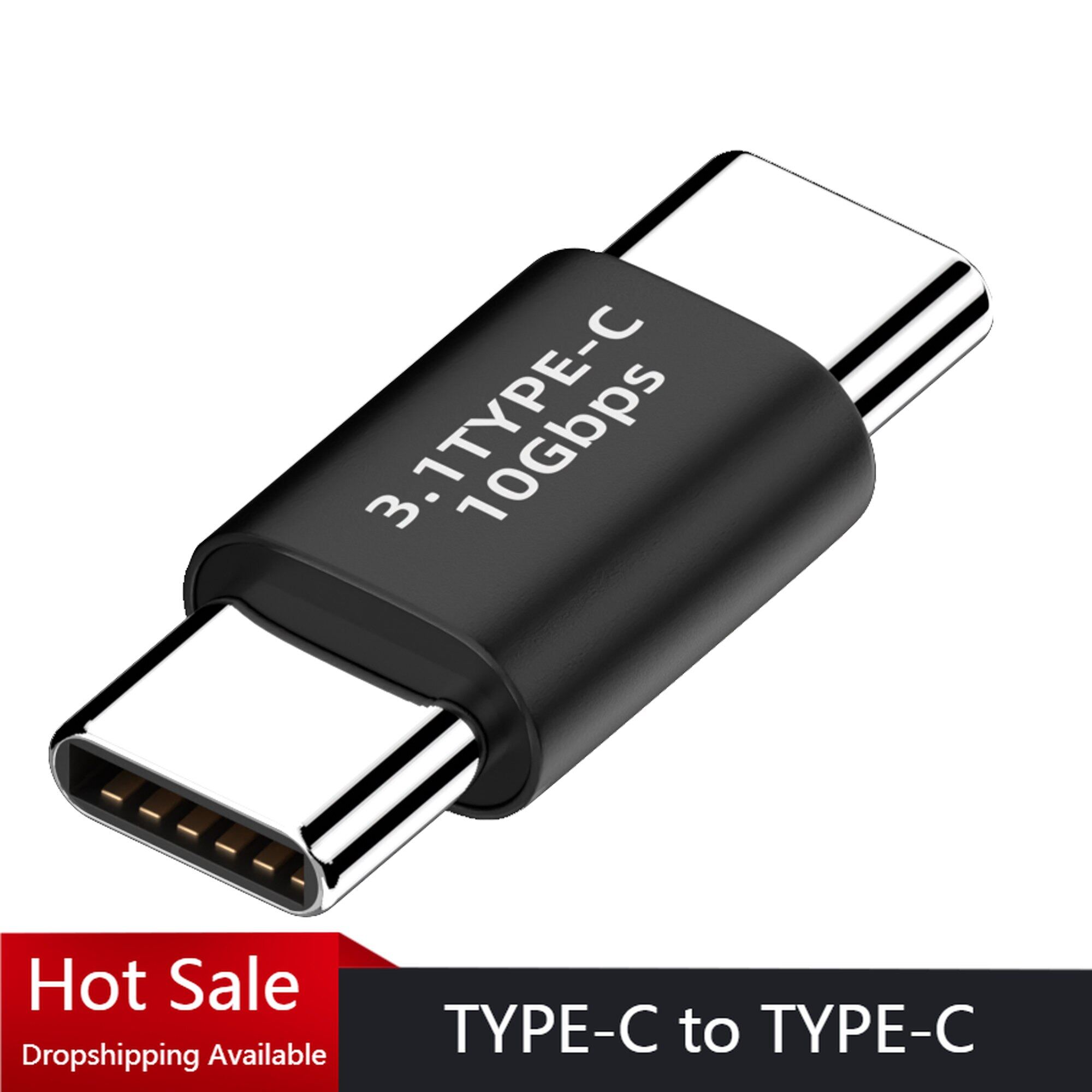 2 cái USB 3.1 Loại C Adapter Đực Với đực Chuyển Đổi 10Gbps USB Sạc đồng bộ dữ liệu Bộ kết nối mở rộng Cắm Cho Máy Tính Xách Tay điện thoại máy tính bảng