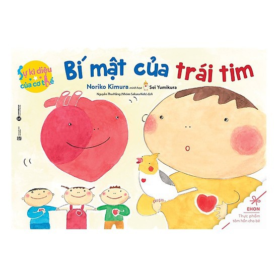 Sách - sự kì diệu của cơ thể - bí mật của trái tim