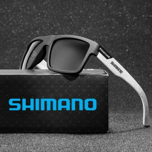 ภาพหน้าปกสินค้าShimano แว่นตาตกปลาผู้ชายแว่นกันแดด,โพลาไรซ์สำหรับปั่นจักรยานแว่นตากีฬากลางแจ้งแว่นตาสำหรับเข้าค่ายปีนเขาขับรถแว่นกันแดด UV400 ที่เกี่ยวข้อง