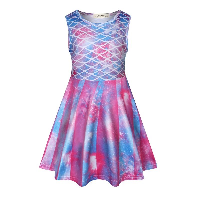 Buy Dress Kids Girl Mermaid Under Sea online | Lazada.com.ph
