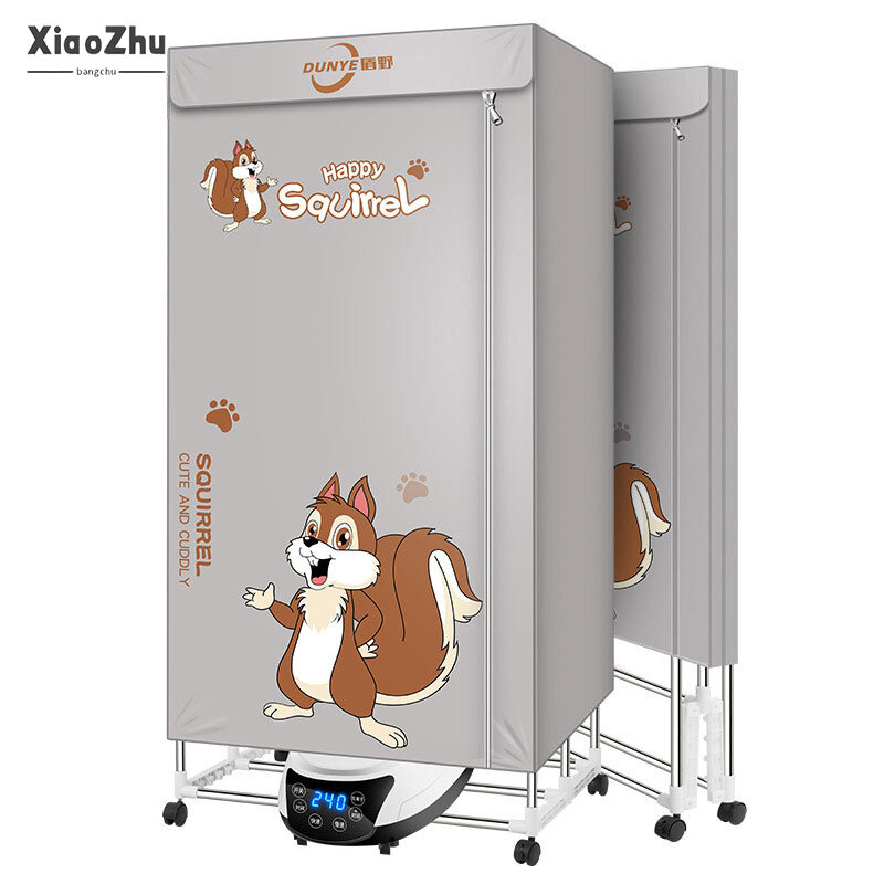 Máy sấy quần áo gấp gọn máy sấy không ồn nhỏ gia dụng máy sưởi