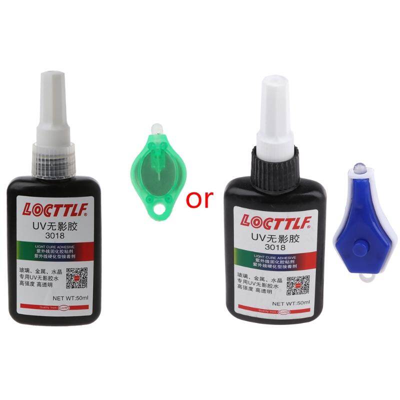 Đèn uv 50ml keo uv keo dán chữa uv keo pha lê trong suốt keo dán thủy tinh