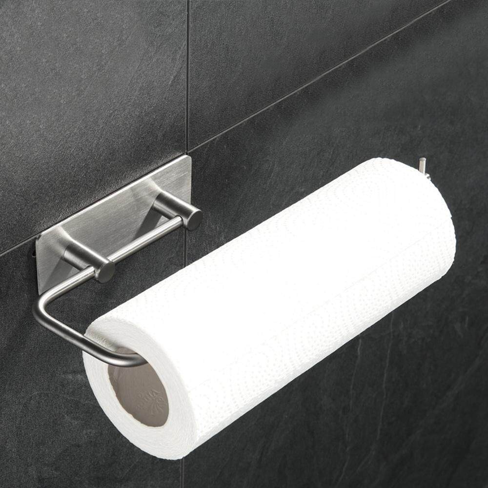 Silynew Paper Towel Bar Holder Kitchen Cabinet Cupboard Door