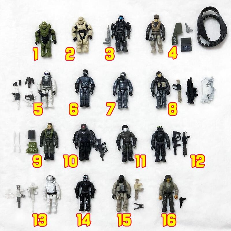 Mega Bloks Construx Halo Spartan Call Of Duty Urabn Soldier 1 Mô Hình Hành Động