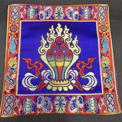 Buddhist articles Fabric art article Manipal blue mat Magic tool mat