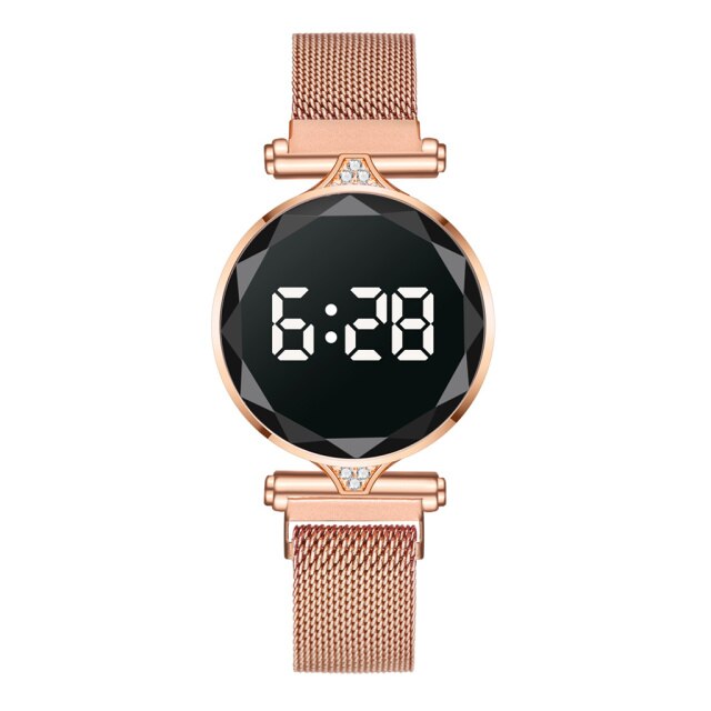 ⌚⌚đồng hồ nữ sang trọng đồng hồ nam châm kỹ thuật số đồng hồ nữ relogio feminino drop ship 2023