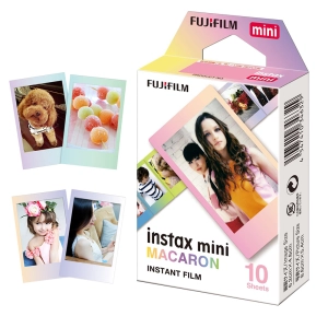 สินค้า Fujifilm Instax Mini 8 9 11 ฟิล์ม Macaron 10 แผ่นสำหรับ Fujifilm mini 11 7 7s 8 9 กล้อง SP-2 Mini Link LIplay