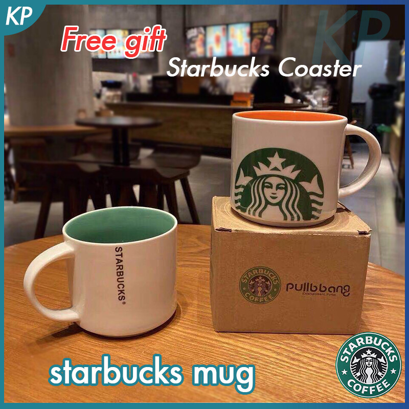 Cốc Cà Phê Nổi Tiếng Ins Starbuck Ly Gốm, Cốc Cốc Đôi Gia Đình