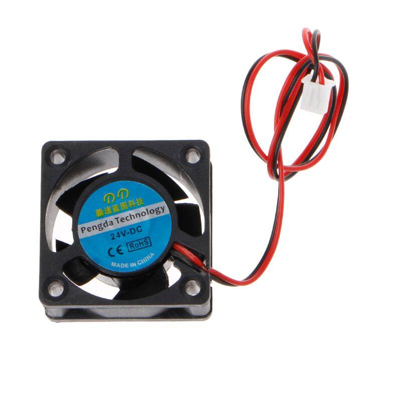 Quạt làm mát im lặng 40mm dc 24v 2pin 4020 dc không chổi than yên tĩnh cho máy in 3d máy vi tính quạt vỏ máy tính
