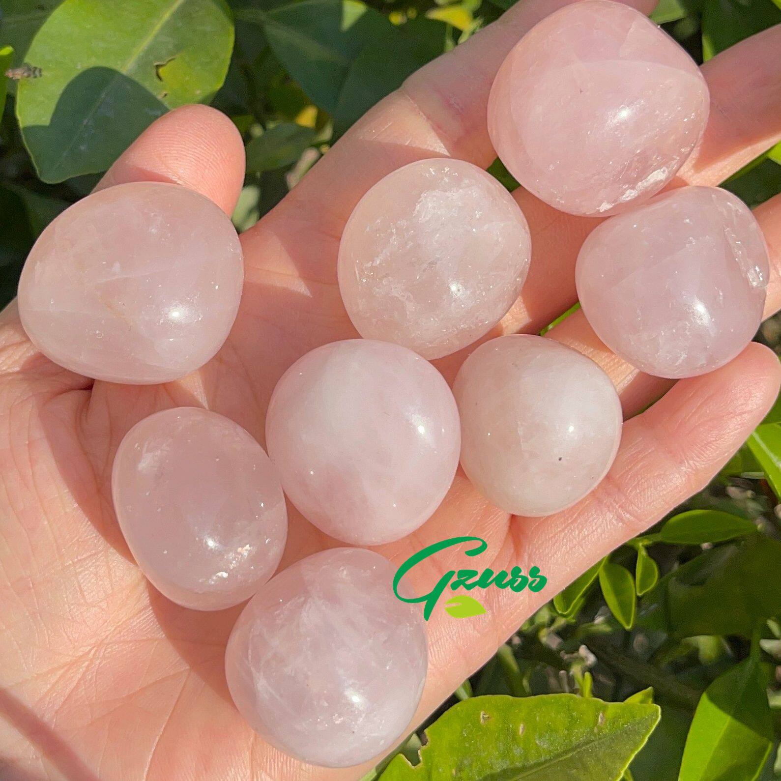 Rose Quartz Crystal - Rose Quartz Stone - Rose Quartz Tumbled Stones - Rose Quartz - Healing Crystals and Stones - Heart Chakra Crystals