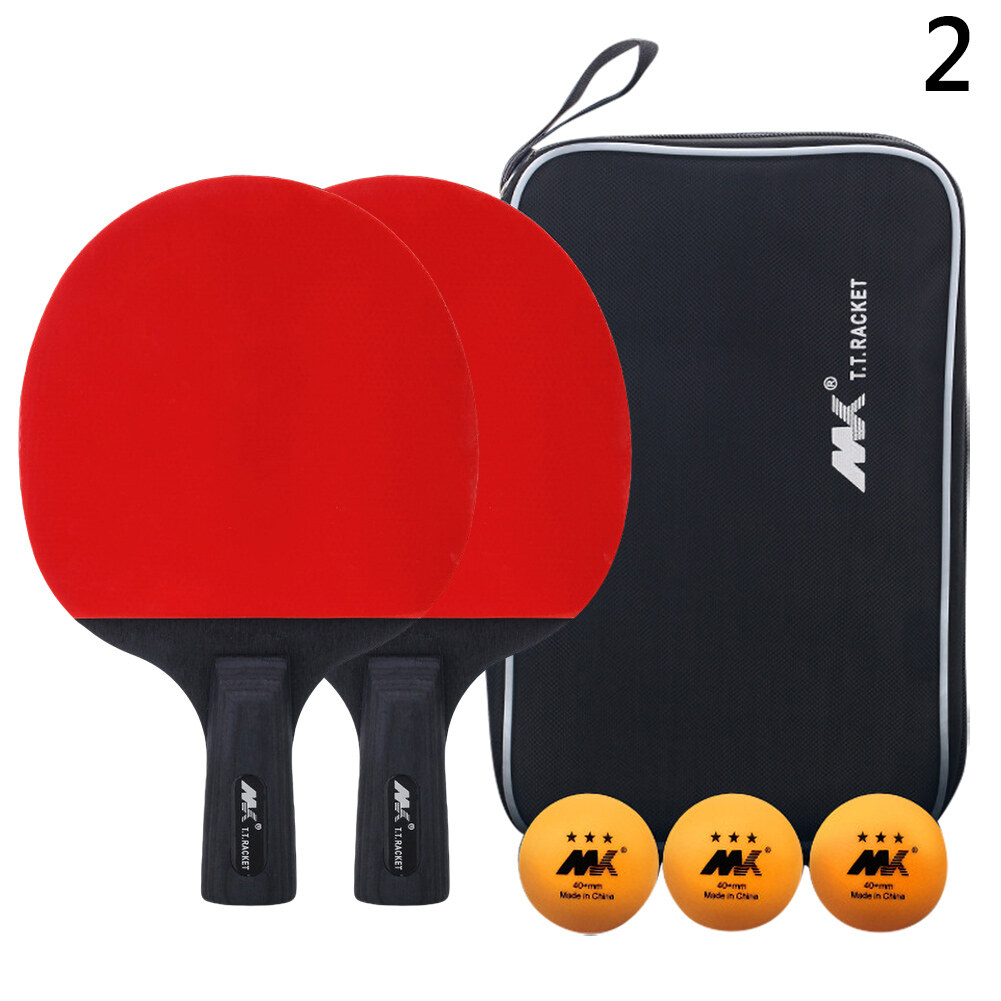 Honrane 1 Cặp Vợt Bóng Bàn Tập Luyện Chuyên Nghiệp Phù Hợp Với Vợt Bóng Bàn, Với 3 Quả Bóng