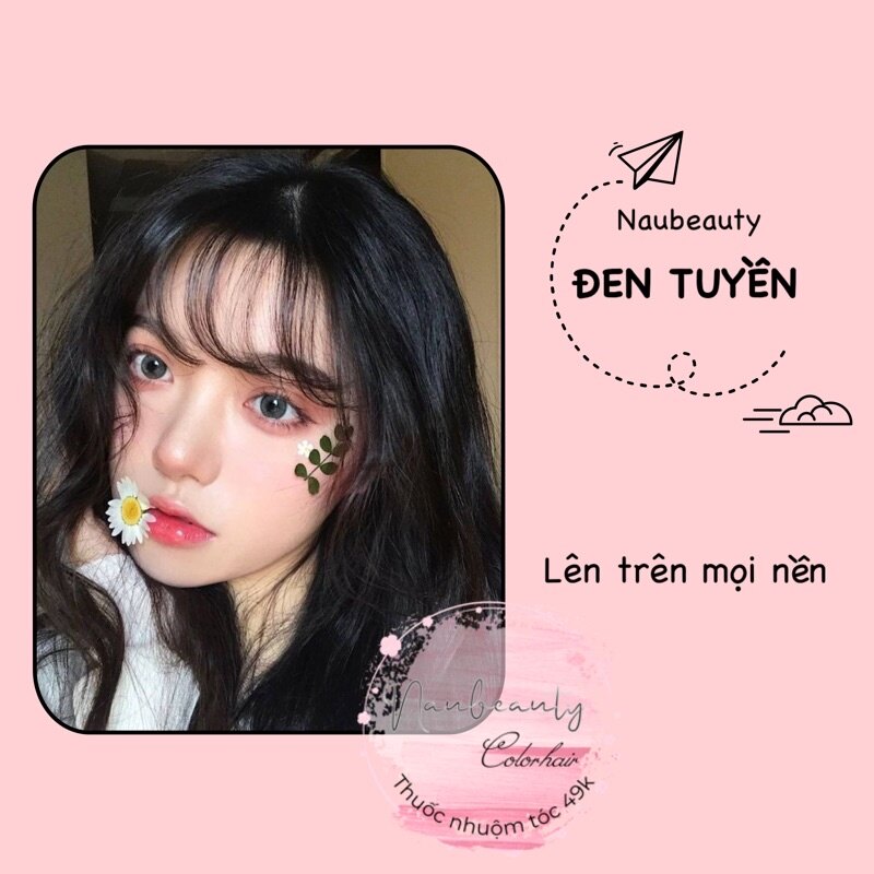 Thuốc nhuộm tóc đen tuyền