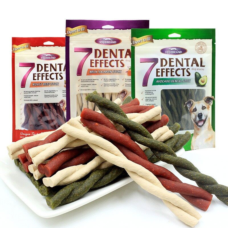 [HCM]Xương gặm 7 Dental Effect sạch răng thơm miệng cho chó
