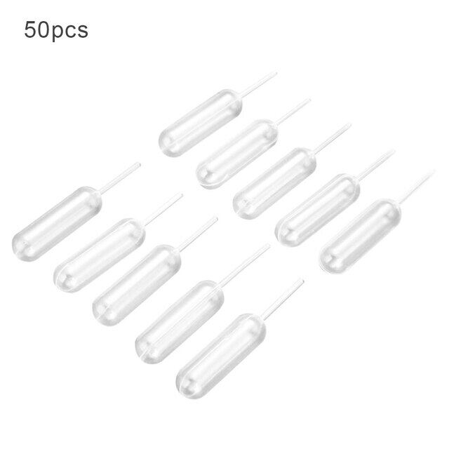 50 cái/lốc Xách Tay Nhựa Bóp 4 Ml Ống Pipet chuyển Cho Cupcake Ice Cream Trang Trí Dropshipping