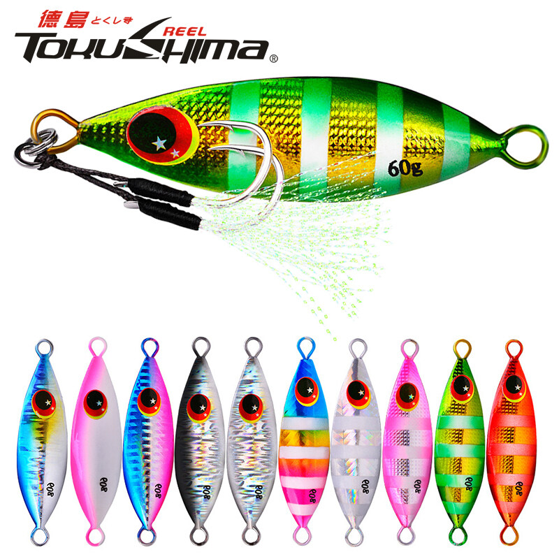 10Colors Heavy Sinking Minnow Fishing Bait by Tokushima