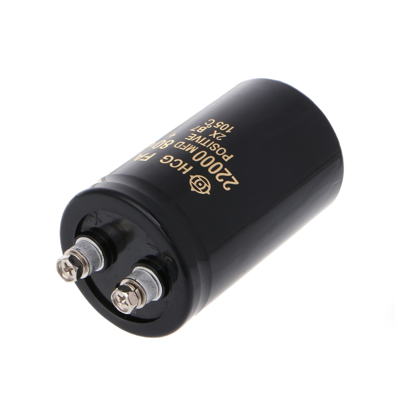 Bộ nguồn amp âm thanh tụ điện có vít điện phân 22000uf 80v bán chạy, 50x80mm 105 ℃