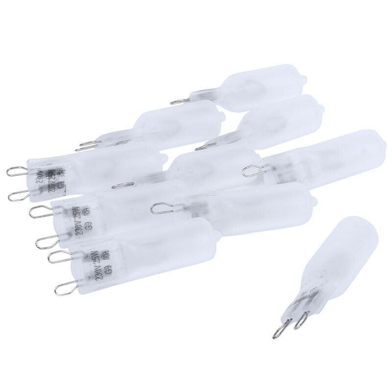 Practical Boutique 10 X G9 Halogen Light Lamp Lighting 25w Warm White