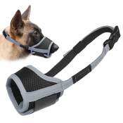 OUYSGDT Dog Muzzle - Anti-Bite Breathable Adjustable Protection Cover