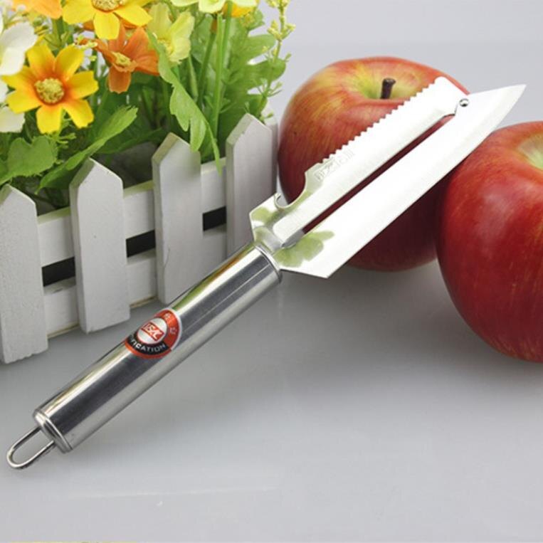 Dao nạo gọt hoa quả inox 2 lưỡi đa năng nhà bếp 168