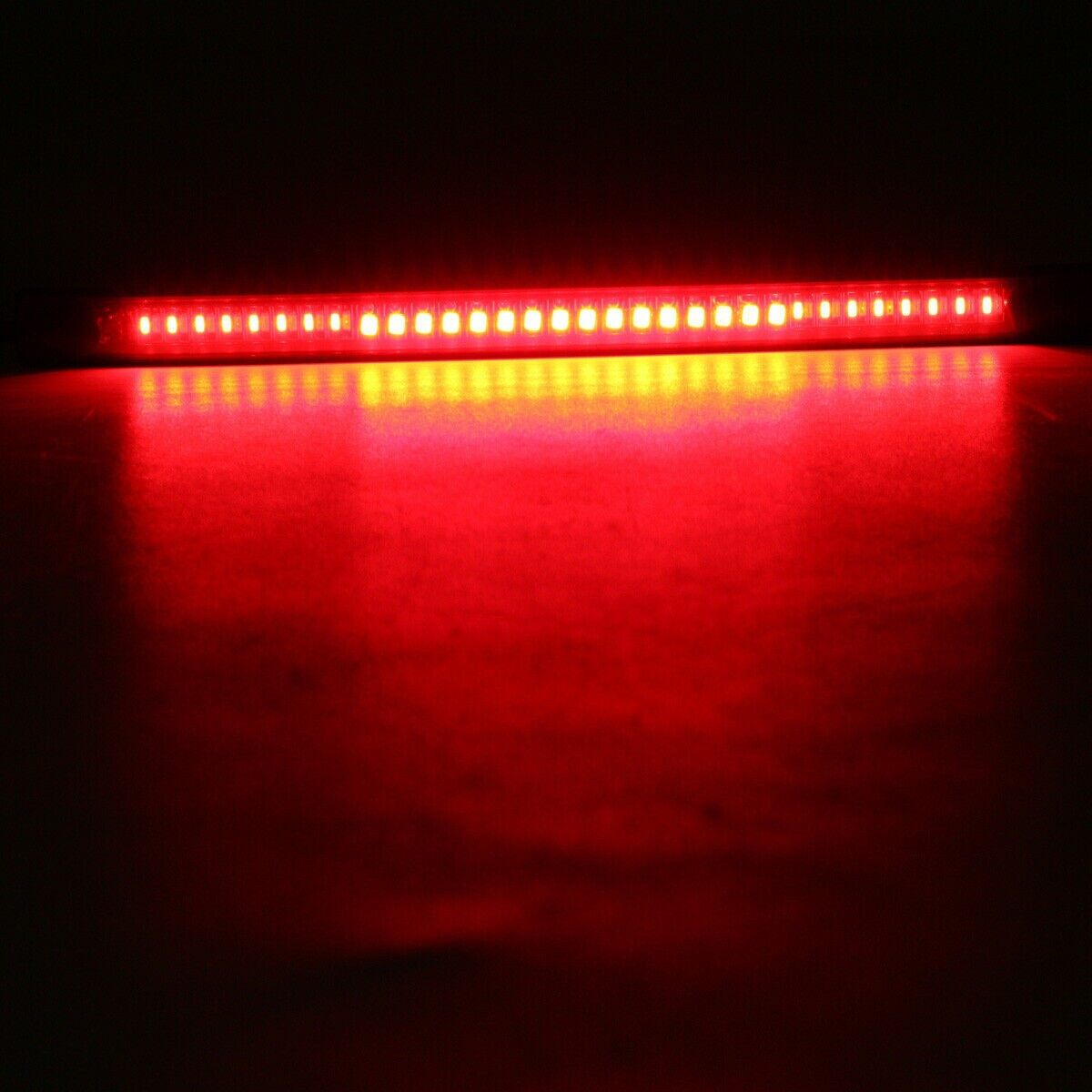 Universal 48 LED Light-Strip Light Rear Red Turn Signal Brake Stop DC 12V
