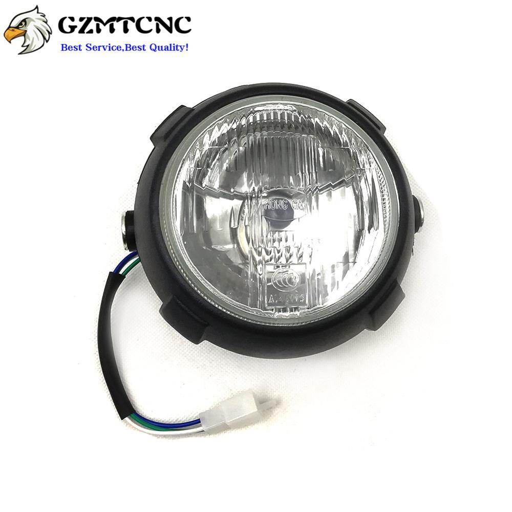Đèn pha trước xe máy đèn pha đèn pha đèn pha lắp ráp cho yamaha tricker xg250 xg 250 phụ kiện xe đạp địa hình