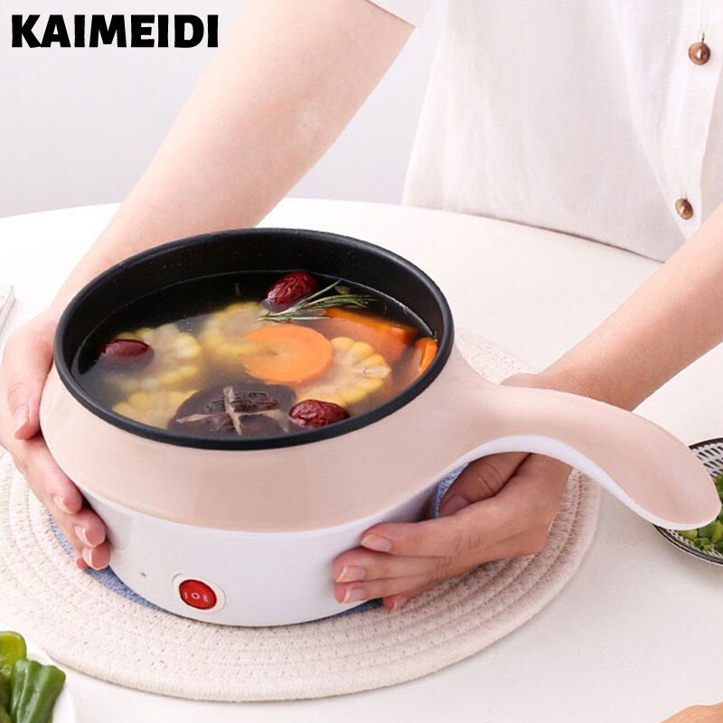 Kaimeidi chảo điện đa năng nồi hấp điện mini nồi nấu điện chảo