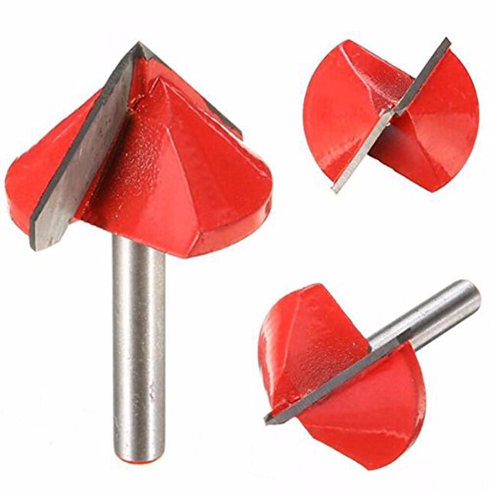 【Worth-Buy】 Dụng Cụ Gấp 2 Cạnh Góc Nghiêng 90 Độ Cnc Khắc Gỗ Dao Phay Cacbua Dụng Cụ Gấp 3d V Mạt Rãnh Định Tuyến