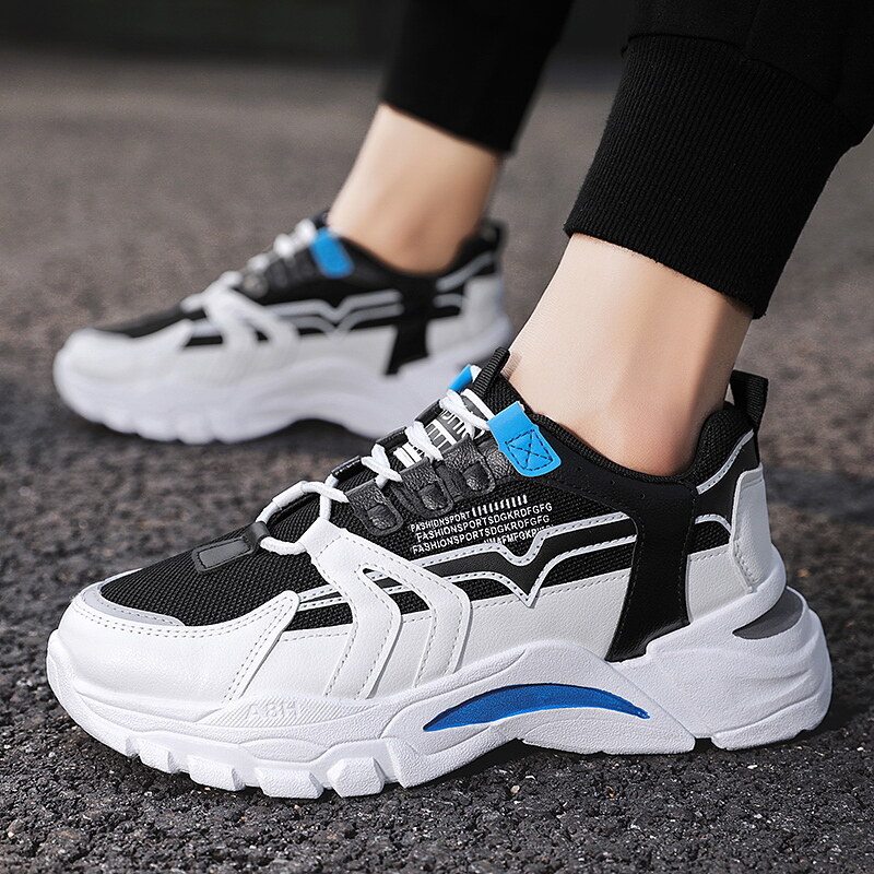Couple Sneakers Korean Women's Fashion Casual Flat Shoes Sports Summer New Daddy Shoes Men's Shoes 35-45