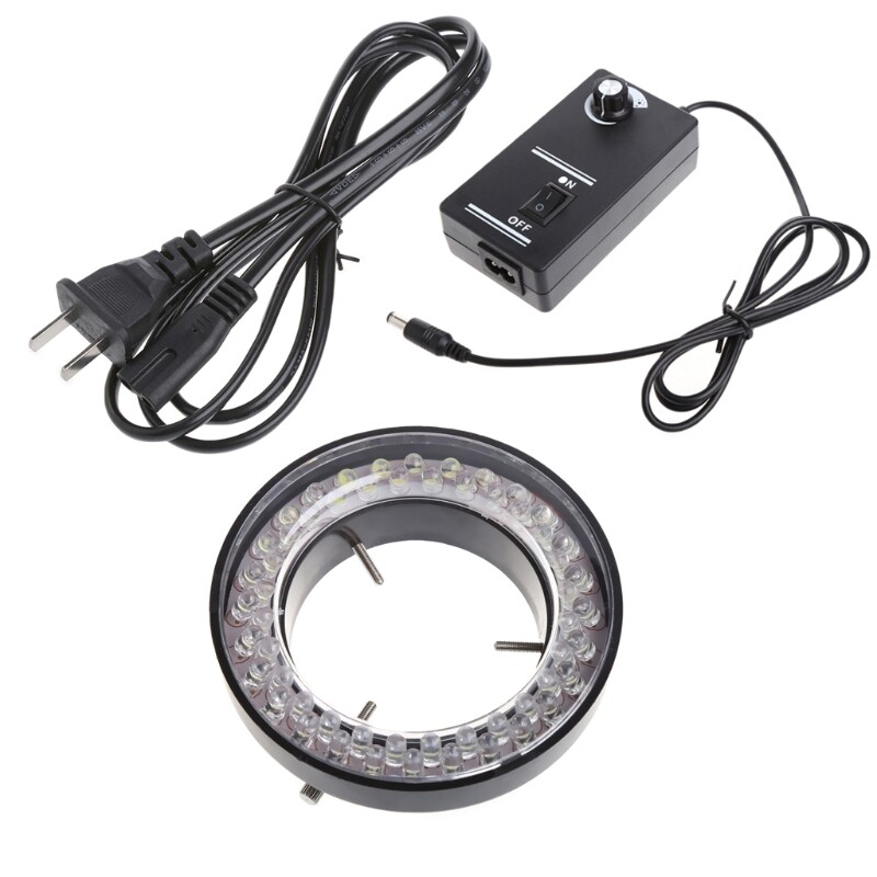 56 đèn led dạng vòng có thể điều chỉnh đèn chiếu sáng cho kính hiển vi thu phóng âm thanh nổi