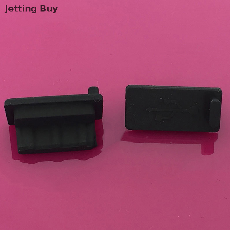 Jettingbuy Flash Sale 10X USB Dust Plug Charger Port Cover Cap Female Jack