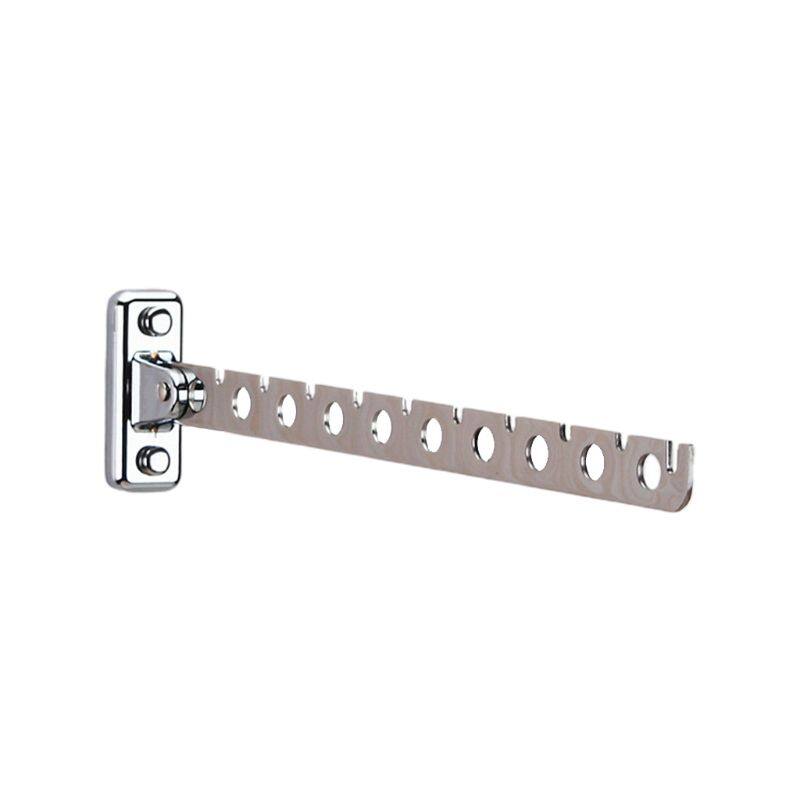 Móc treo tường gấp bằng inox giá phơi quần áo có thể thu gọn