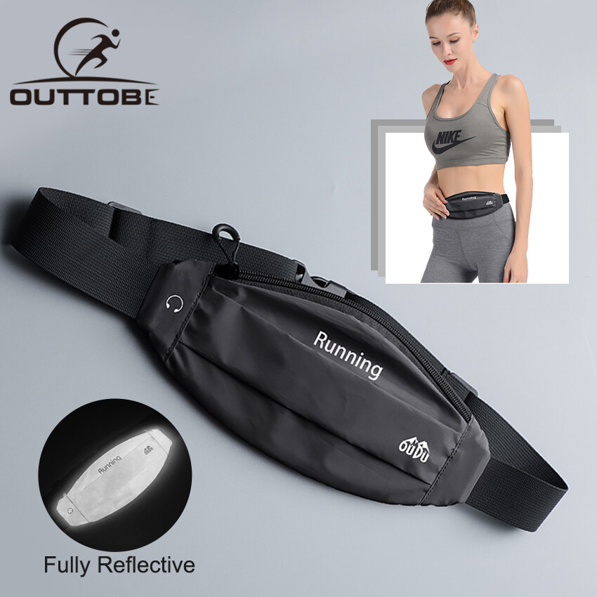 Túi đeo hông/ trước ngực OUTTOBE chống nước có thể điều chỉnh, đựng điện thoại cho nam nữ chạy bộ/thể thao ngoài trời-INTL
