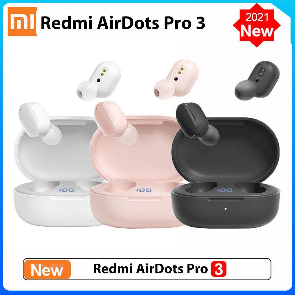 Tai Nghe Redmi Airdots Pro 3 Mới 2022 Tai Nghe Không Dây Tai Nghe Hifi Bluetooth 5.0 Tai Nghe Chơi Game Có Mic Điều Khiển Giọng Nói Điện Thoại Gọi HD