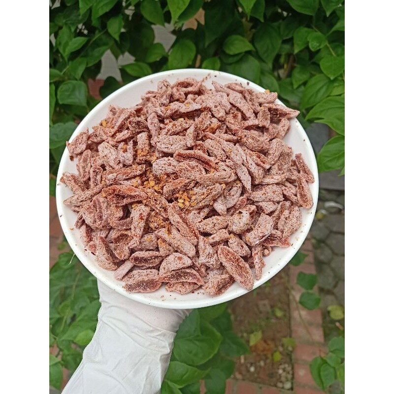 Lon 500g xí muội mơ dây cay ngon đặc biệt