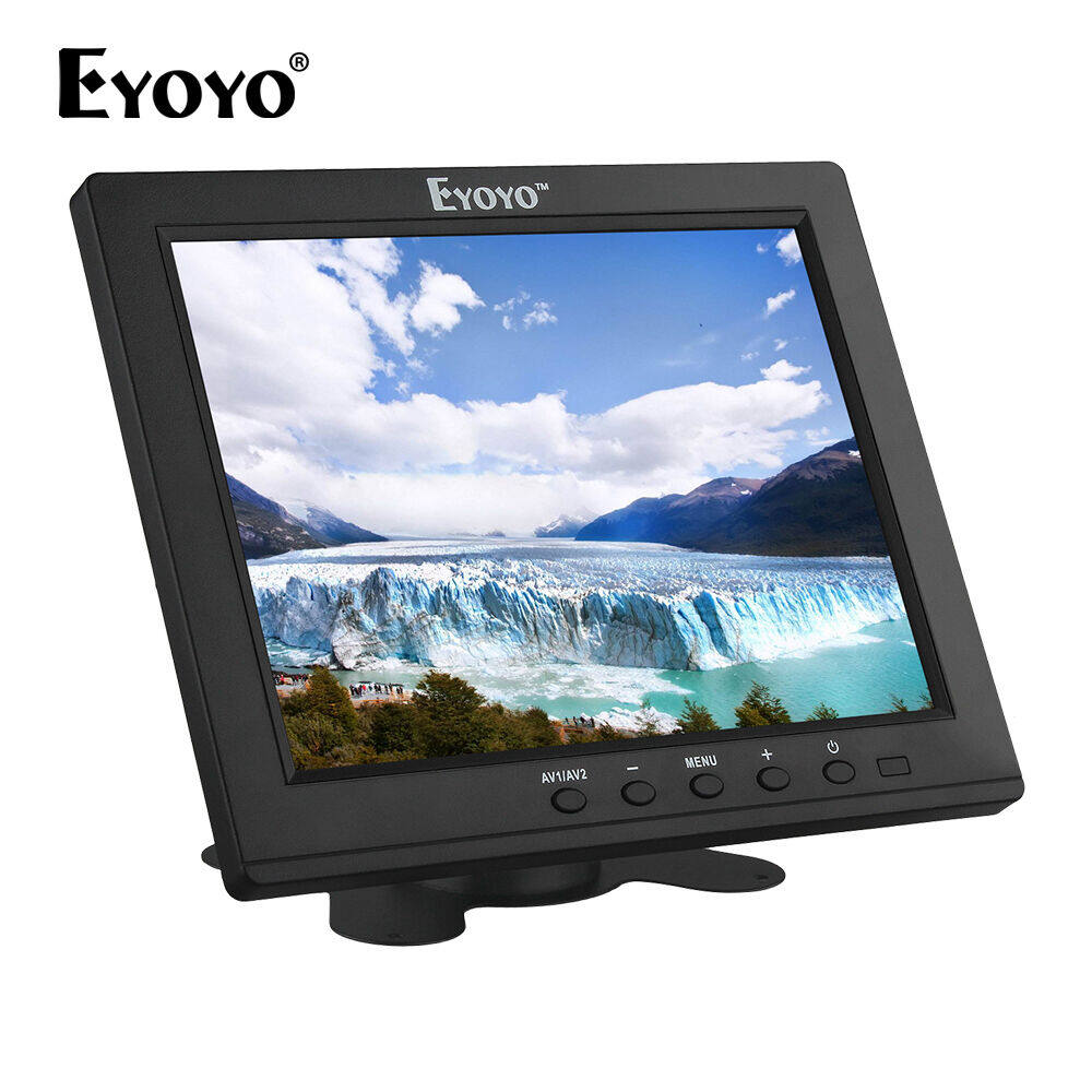 EYOYO 8 inch TFT LCD Monitor 1024*768 AV VGA Video Audio for CCTV FPV Camera ราคา 2,099 บาท*ส่งฟรี