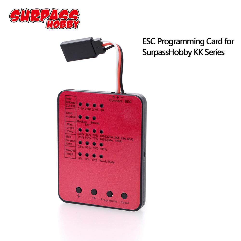 SURPASSHOBBY KK ESC Series LED Programing Card for RC Car 25 35 45 60A 80A